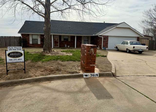 Property at 2610 Leigh St, Duncan, OK 73533, 3 beds, 2 baths