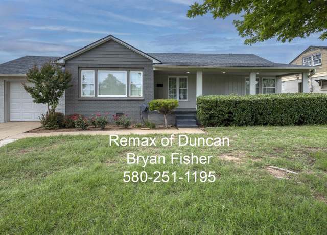 Property at 1207 W Stewart Ave, Duncan, OK 73533, 3 beds, 2 baths