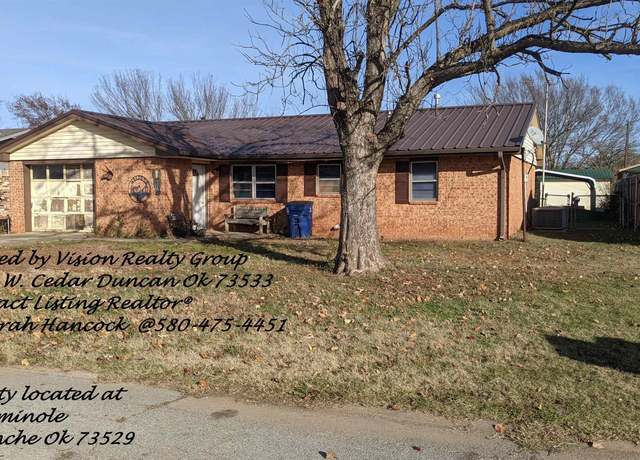 Property at 116 Seminole, Comanche, OK 73529, 3 beds, 1.5 baths