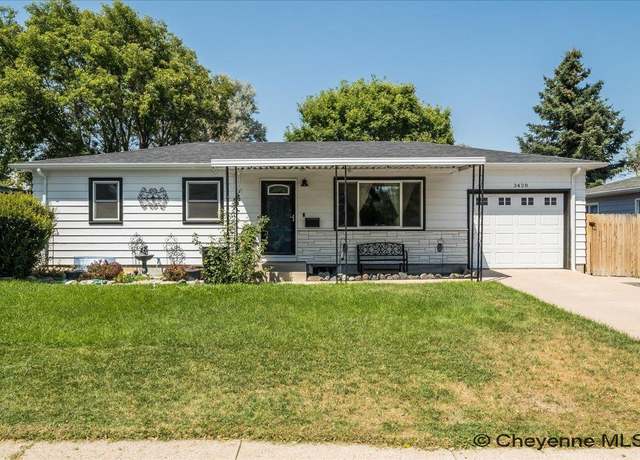 Property at 3428 E 11th St, Cheyenne, WY 82001, 4 beds, 3 baths