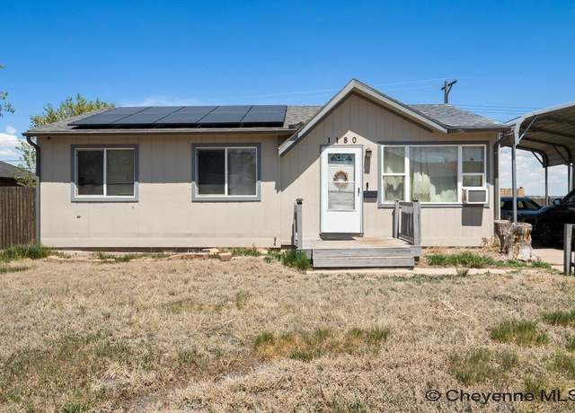 Property at 1180 W Leisher Rd, Cheyenne, WY 82007, 4 beds, 2 baths