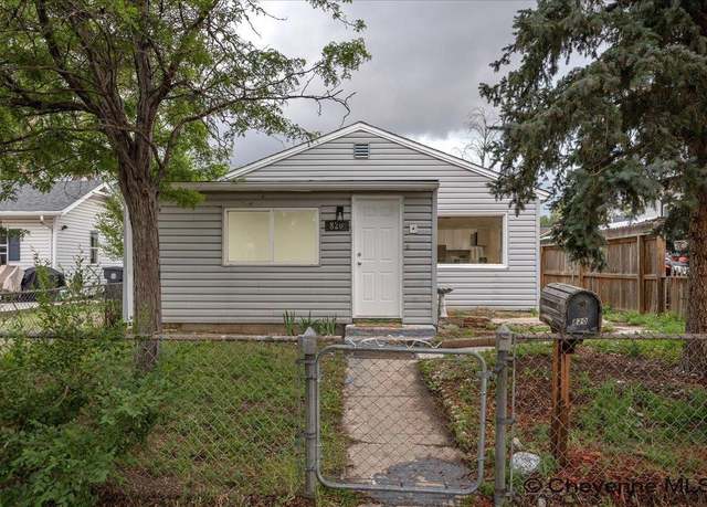 Property at 820 E 7th St, Cheyenne, WY 82001, 2 beds, 1 bath