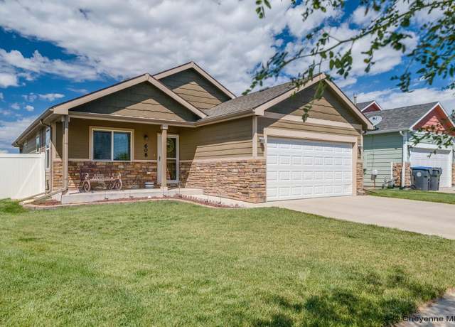 Property at 608 Taggart Dr, Cheyenne, WY 82007, 4 beds, 3 baths