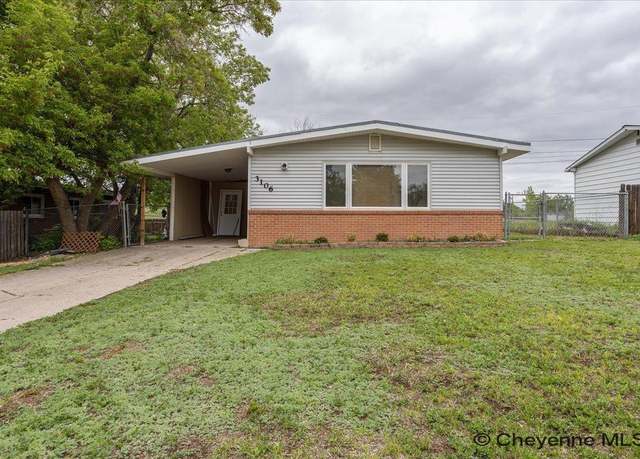 Property at 3106 Grier Blvd, Cheyenne, WY 82001, 3 beds, 1.5 baths