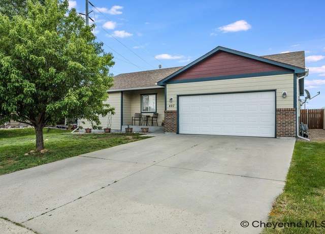 Property at 407 Desmet Dr, Cheyenne, WY 82007, 3 beds, 2 baths