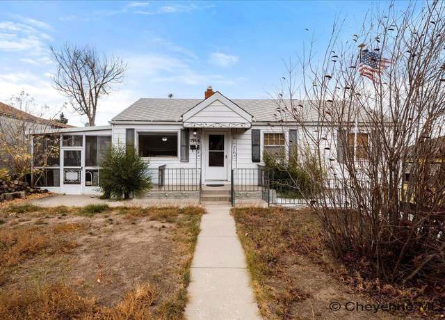 Property at 1906 E 21st St, Cheyenne, WY 82001, 3 beds, 2 baths