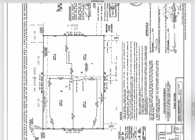 Property at Lots 2,3,& 4 B1 Townsend Pl, Cheyenne, WY 82009