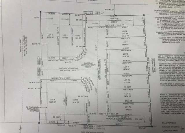 Property at 0 Pintail St Unit 6 thru 12, Cody, WY 82414