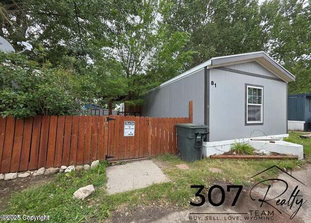 Property at 600 Garner Lake Road Lot 81 S, Gillette, WY 82716, 3 beds, 2 baths