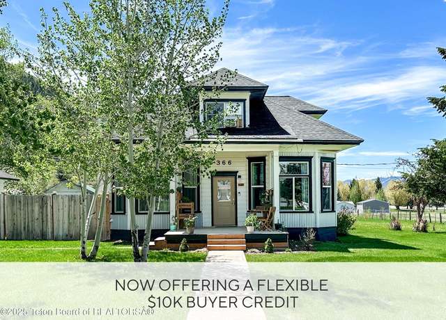 Property at 366 E 5th Ave, Afton, WY 83110, 3 beds, 2.5 baths