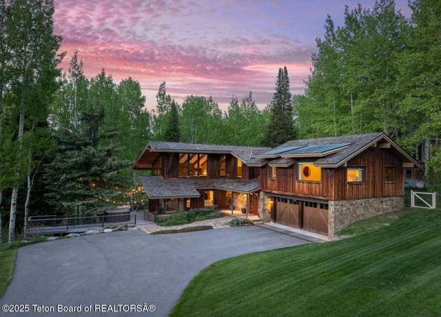 Property at 3375 W Killdeer Rd, Jackson, WY 83001, 5 beds, 5 baths