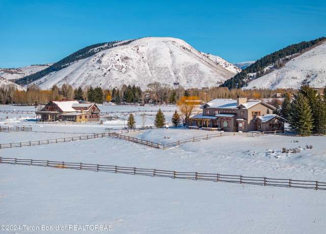 Property at 1185 S Creamery Ln, Jackson, WY 83001, 7 beds, 4.5 baths