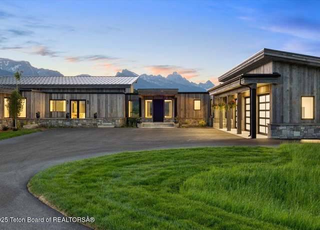 Property at 6315 N Red Tail Rd, Jackson, WY 83001, 5 beds, 6 baths