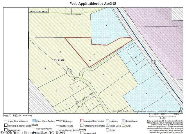 Property at LOT 10 Palisades, Alpine, WY 83128