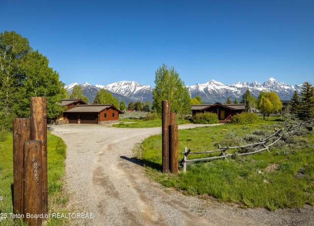 Property at 8225 N Spring Gulch Rd, Jackson, WY 83001, 6 beds, 3.5 baths