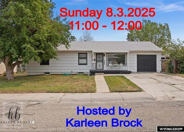 Property at 343 Trigood Dr, Casper, WY 82609, 3 beds, 2 baths