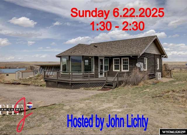 Property at 12605 Cow Hollow Rd, Evansville, WY 82636, 3 beds, 2 baths