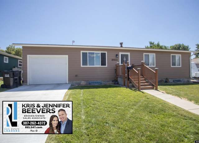 Property at 3511 Partridge Ln, Casper, WY 82604, 5 beds, 3 baths