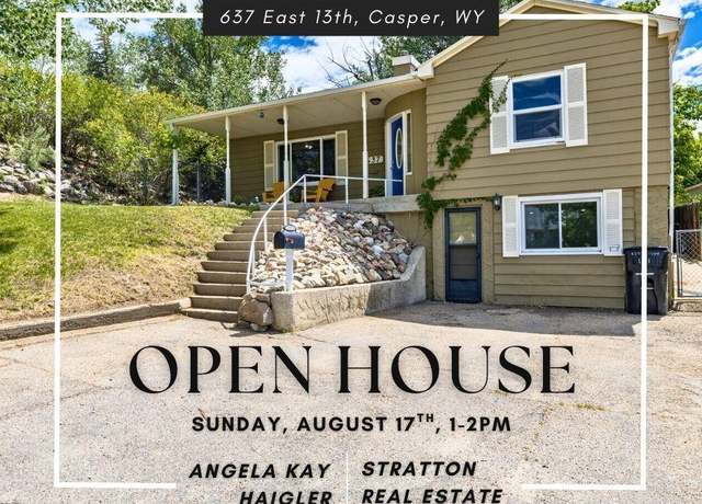 Property at 637 E 13th St, Casper, WY 82601, 3 beds, 2 baths