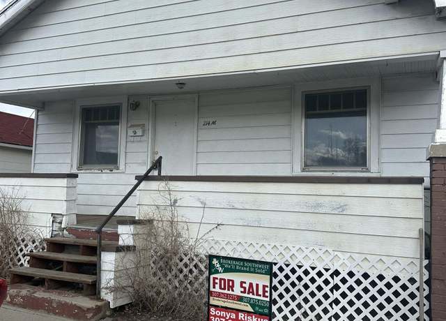 Property at 214 & 214 1/2 M St, Rock Springs, WY 82901, 2 beds, 1 bath