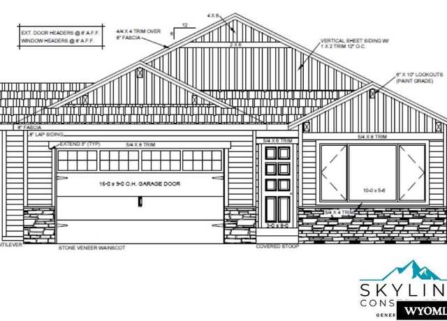 Property at 1546 Serenity Ln, Casper, WY 82601, 3 beds, 2 baths