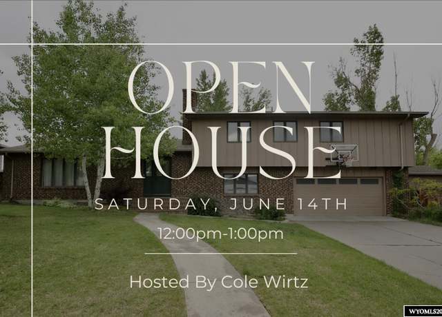 Property at 3950 Cynthia Dr, Casper, WY 82609, 5 beds, 2.5 baths