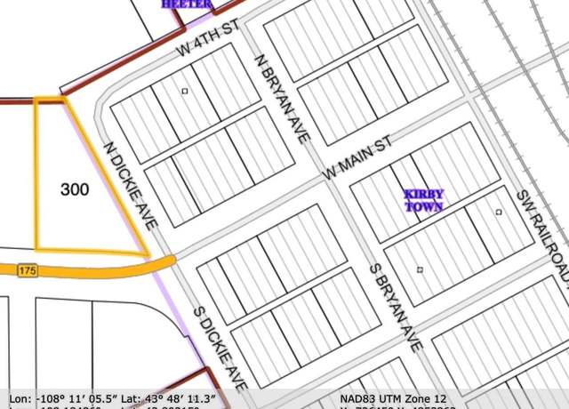 Property at 300 W Main St, Kirby, WY 82430