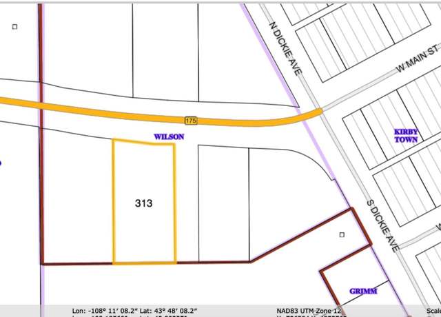 Property at 313 W Main St, Kirby, WY 82430