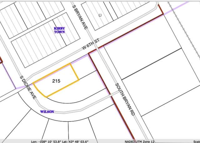Property at 215 W 6th St, Kirby, WY 82430