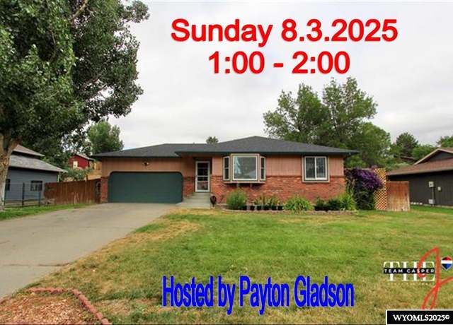 Property at 2107 Jonquil St, Casper, WY 82604, 3 beds, 2 baths