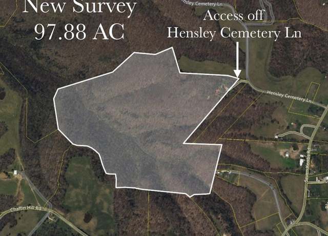 Property at 97.88 AC Hensley Cemetery Ln, Gainesboro, TN 38562