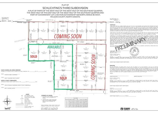 Property at Schlichting 3rd Addn, Garrison, ND 58540