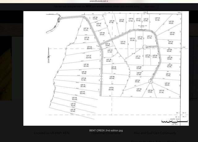 Property at Lot 61 Bent Creek Phase 2, Carriere, MS 39426