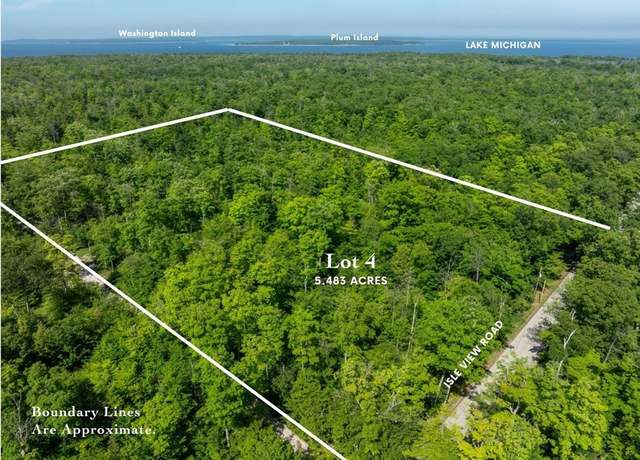 Property at Lot 4 Isle View Rd, Ellison Bay, WI 54210