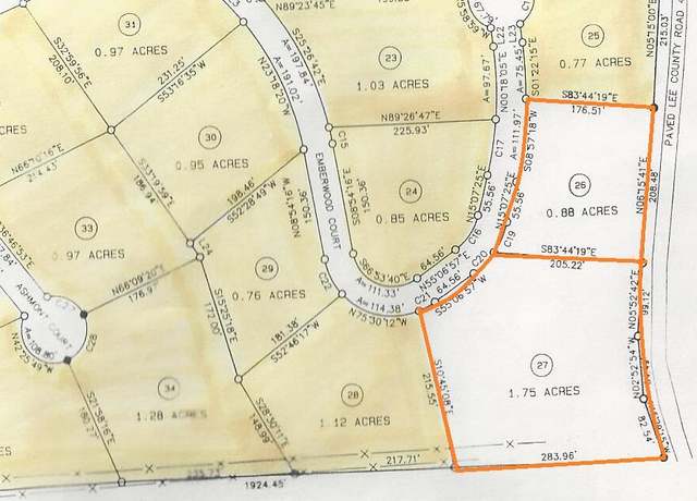 Property at Lot 27 Emberwood Ct, Tupelo, MS 38801