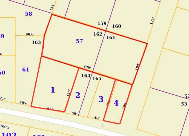 Property at Lots 161/162, 164/165 Pearl St, Grenada, MS 38901
