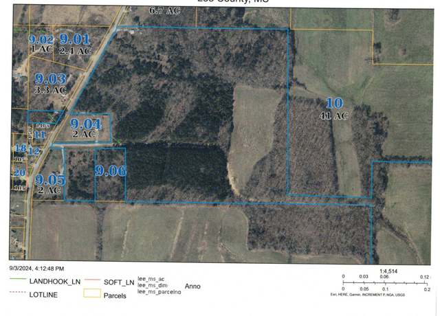 Property at Lot 12 Drive 2724, Guntown, MS 38849