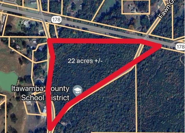 Property at 22 ac Hwy 178, Mantachie, MS 38855