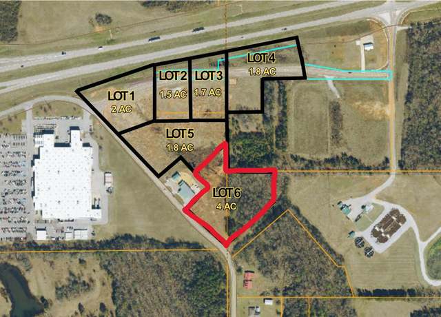 Property at Lot 6 Mccord Rd, Pontotoc, MS 38863