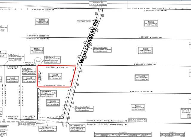 Property at Lot 5 Wren Cemetery Rd, Aberdeen, MS 39730
