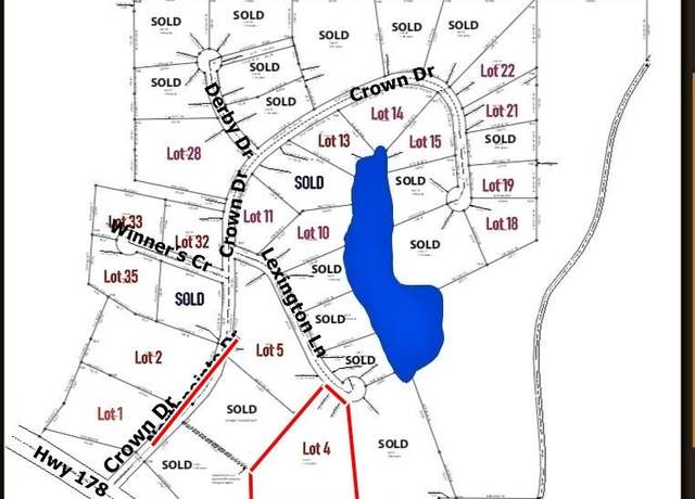 Property at Lot 4 Lexington Lane (3.23 Ac), Fulton, MS 38843