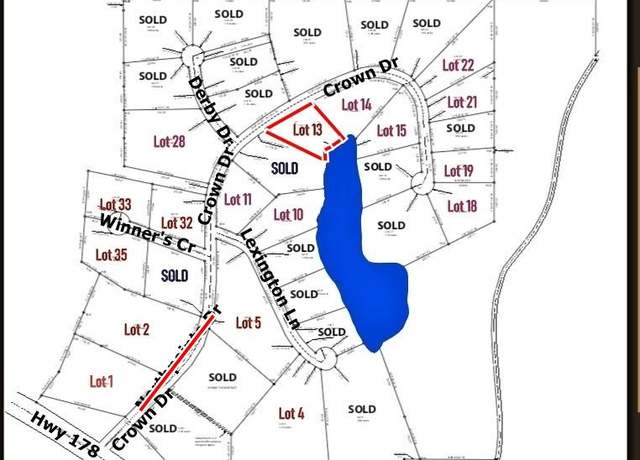 Property at Lot 13 Crown Drive (1.11 Ac), Fulton, MS 38843