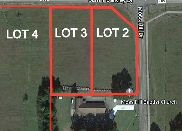 Property at Lot 3 Sam T Barkley Dr, New Albany, MS 38652