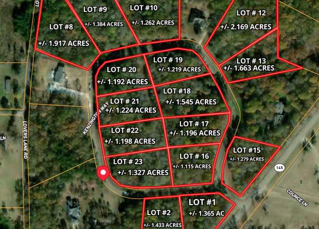 Property at Lot #15 Kenzington Way, Booneville, MS 38829