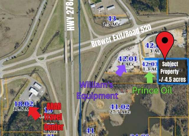 Property at +/-4.5 Acres Off of Road 520, Shannon, MS 38868