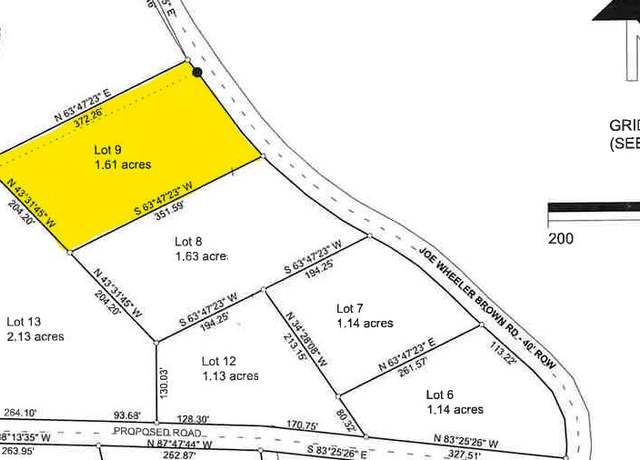 Property at Lot 9 Joe Wheeler Brown Rd, Fairview, MS 38843