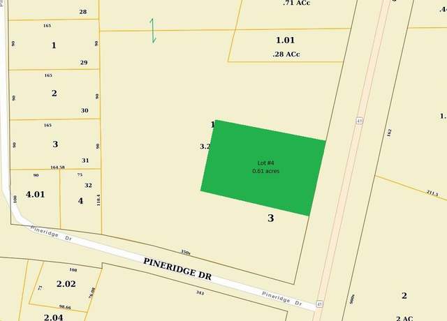 Property at Lot #4 Pineridge Dr, Pontotoc, MS 38863