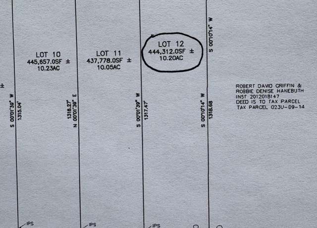 Property at CR 2790 Lot 12, Guntown, MS 38849