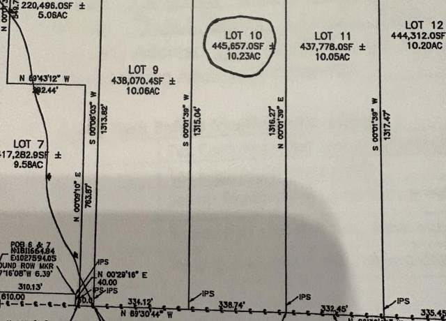 Property at CR 2790 Lot 10, Guntown, MS 38849