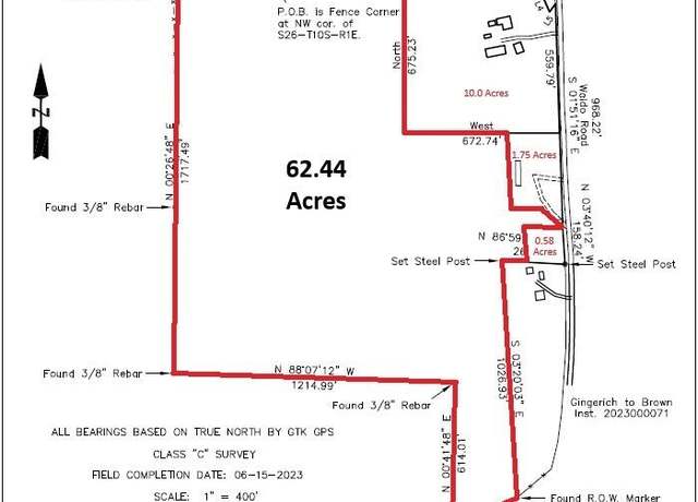 Property at Waldo Rd, Pontotoc, MS 38863